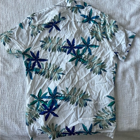 Reiss “Fiji” Summer Cuban Collar Viscose Floral Shirt, Alex Costa style - Picture 3 of 6